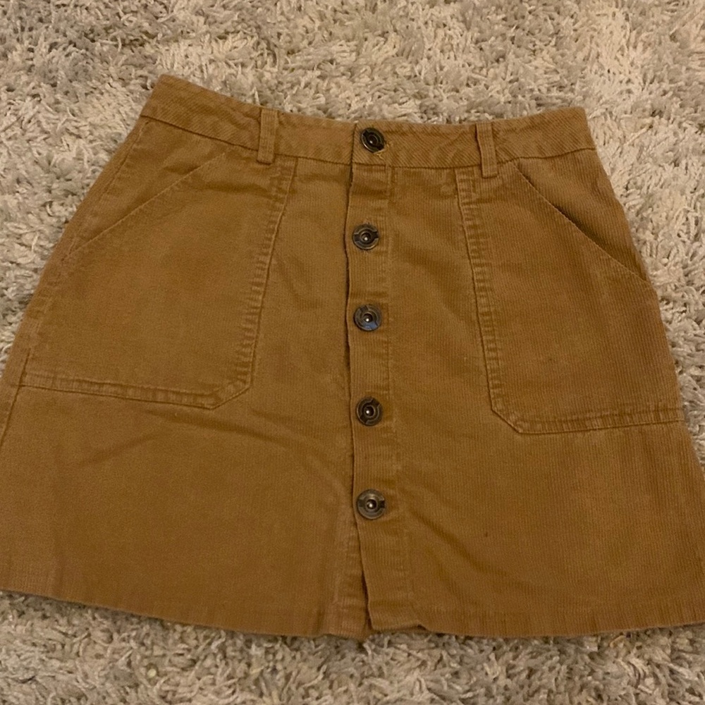 Corduroy skirt